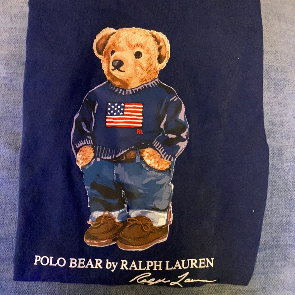NWT Boys Polo navy blue long sleeve shirt sz 5